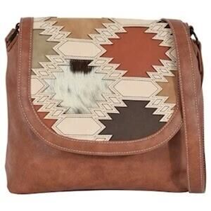 NWT! Catchfly Studio Aztec Crossbody Bag Concealed Carry Western Purse